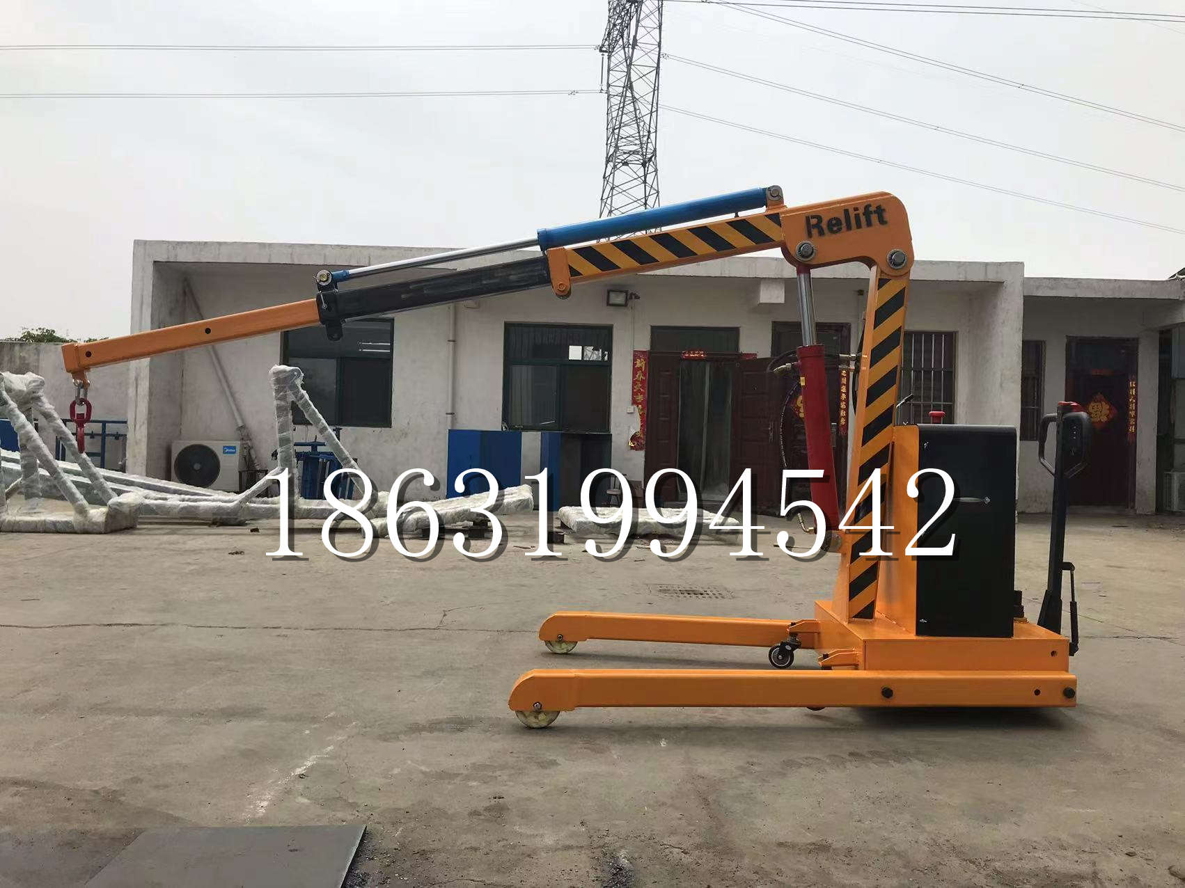 中埔乡久征定做3吨三轮随车吊 农用园林绿化移树吊 平板工程用小吊机