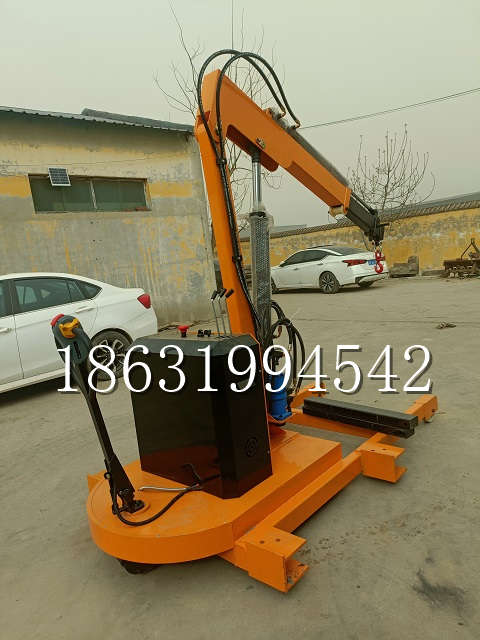 中埔乡自卸车厢随车吊 自制轮式四不像起重机 四驱平板吊 5吨 贵盛